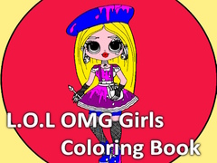 Gra L.O.L OMG Girls Coloring Book