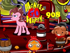 Gra Monkey Go Happy Stage 908