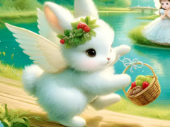 Gra Jigsaw Puzzle: Angel Bunny