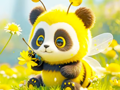 Gra Jigsaw Puzzle: Panda Bee