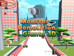 Gra Monster Demolition Giants 3d