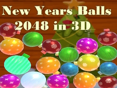 Gra New Years Balls 2048 in 3D