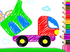 Gra Toddler Drawing: Tanker Truck