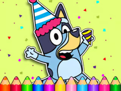 Gra Coloring Book: Bluey's Birthday