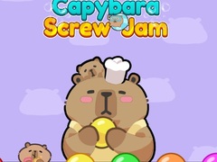 Gra Capybara Screw Jam