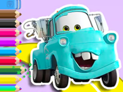 Gra Coloring Book: Mater Cars