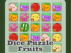 Gra Dice Puzzle Fruits