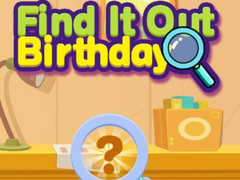 Gra Find It Out Birthday