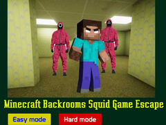 Gra Minecraft Backrooms Squid Game Escape