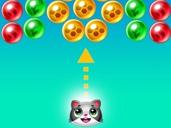 Gra Save the cats Bubble shooter