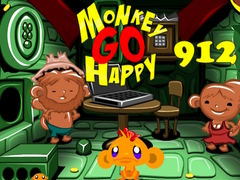 Gra Monkey Go Happy Stage 912