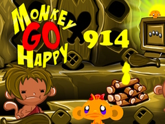 Gra Monkey Go Happy Stage 914