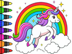 Gra Coloring Book: Magical Unicorn