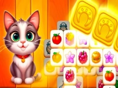 Gra Cat Town Tile Match Puzzle