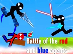 Gra Battle of the red and blue agents