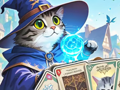 Gra Jigsaw Puzzle: Cat's Card Arena