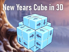 Gra New Years Cube in 3D