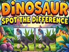 Gra Dinosaur Spot the Difference