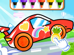 Gra Coloring Book: Racing Car