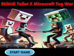 Gra Skibidi Toilet X Minecraft Tug War