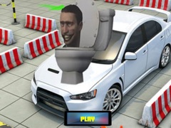 Gra Skibidi Toilet Parking Car