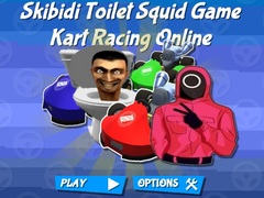 Gra Skibidi Toilet Squid Game Kart Racing Online