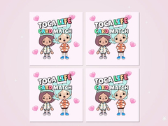 Gra Toca Life Memory Card Match