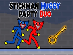 Gra Stickman Huggy Party Duo