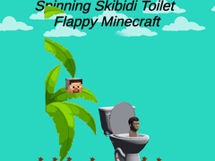 Gra Spinning Skibidi Toilet Flappy Minecraft