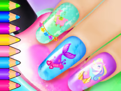 Gra Coloring Book: Nail Art Salon