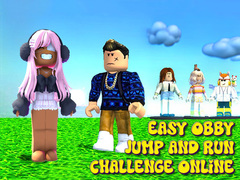 Gra Easy Obby Jump and Run Challenge Online