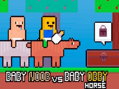 Gra Baby Noob vs Baby Obby Horse