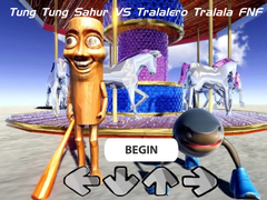 Gra Tung Tung Sahur VS Tralalero Tralala FNF