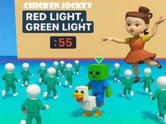 Gra Chicken Jockey: Red Light Green Light