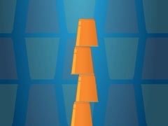 Gra Cups Tower Builder