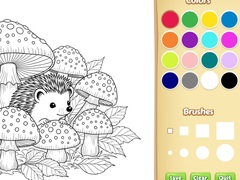 Gra Cartoon Animal Coloring Book for Kids