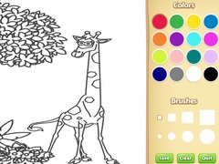 Gra Jungle Animals Coloring Book for Kids