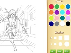 Gra Wicked Coloring Book for Kids