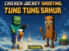 Gra Chicken Jockey Shooting Tung Tung Sahur