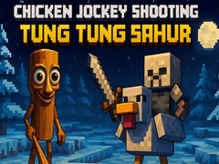 Gra Chicken Jockey Shooting Tung Tung Sahur
