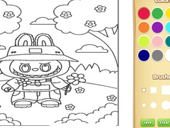 Gra Cute Labubu Coloring Book for Kids