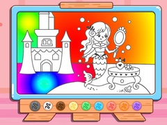 Gra Coloring Book: Mermaid Makeup