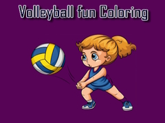 Gra Volleyball Fun Coloring