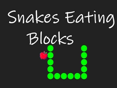 Gra Snakes Eating Blocks