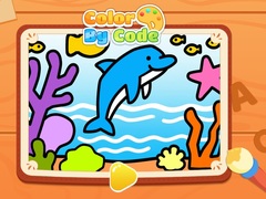 Gra Color By Code: Dolphin