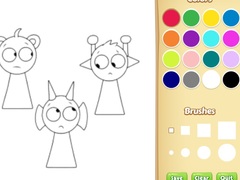 Gra Sprunki Coloring Pages