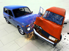 Gra Beam Drive Car Crash Test Simulator