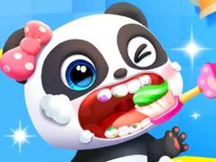 Gra Jigsaw Puzzle: Baby Panda Teeth Health