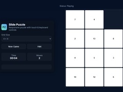 Gra Sliding Puzzle