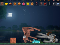 Gra Feed all the Monsters in the Mineblock